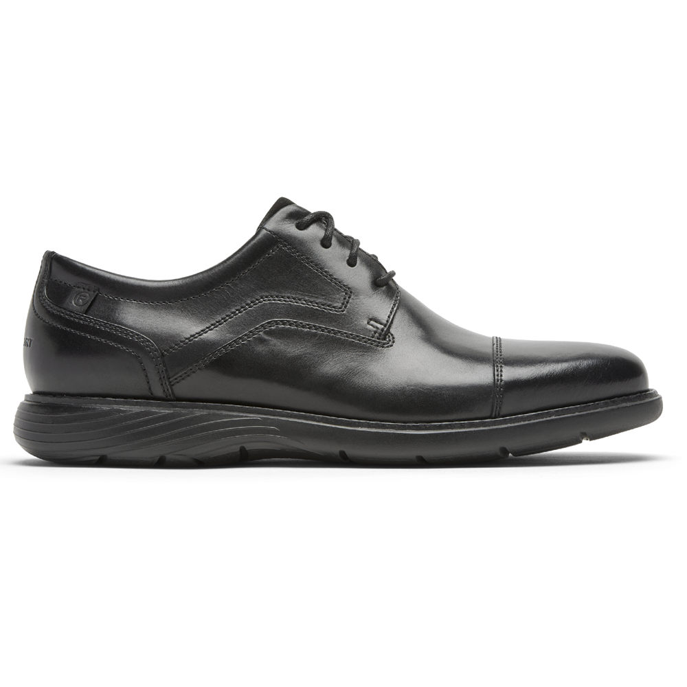 Oxfords Rockport Homem Pretas - Garett Cap Toe - 14938DZUP